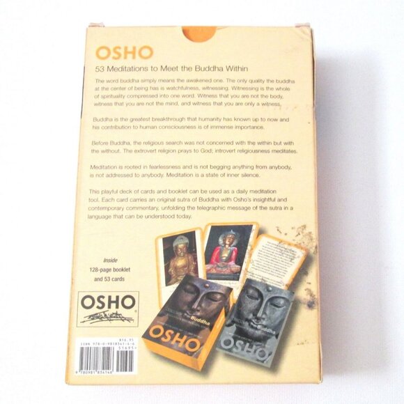 Osho Discover The Buddha Meditation Cards & Booklet 2009 - Picture 7 of 7